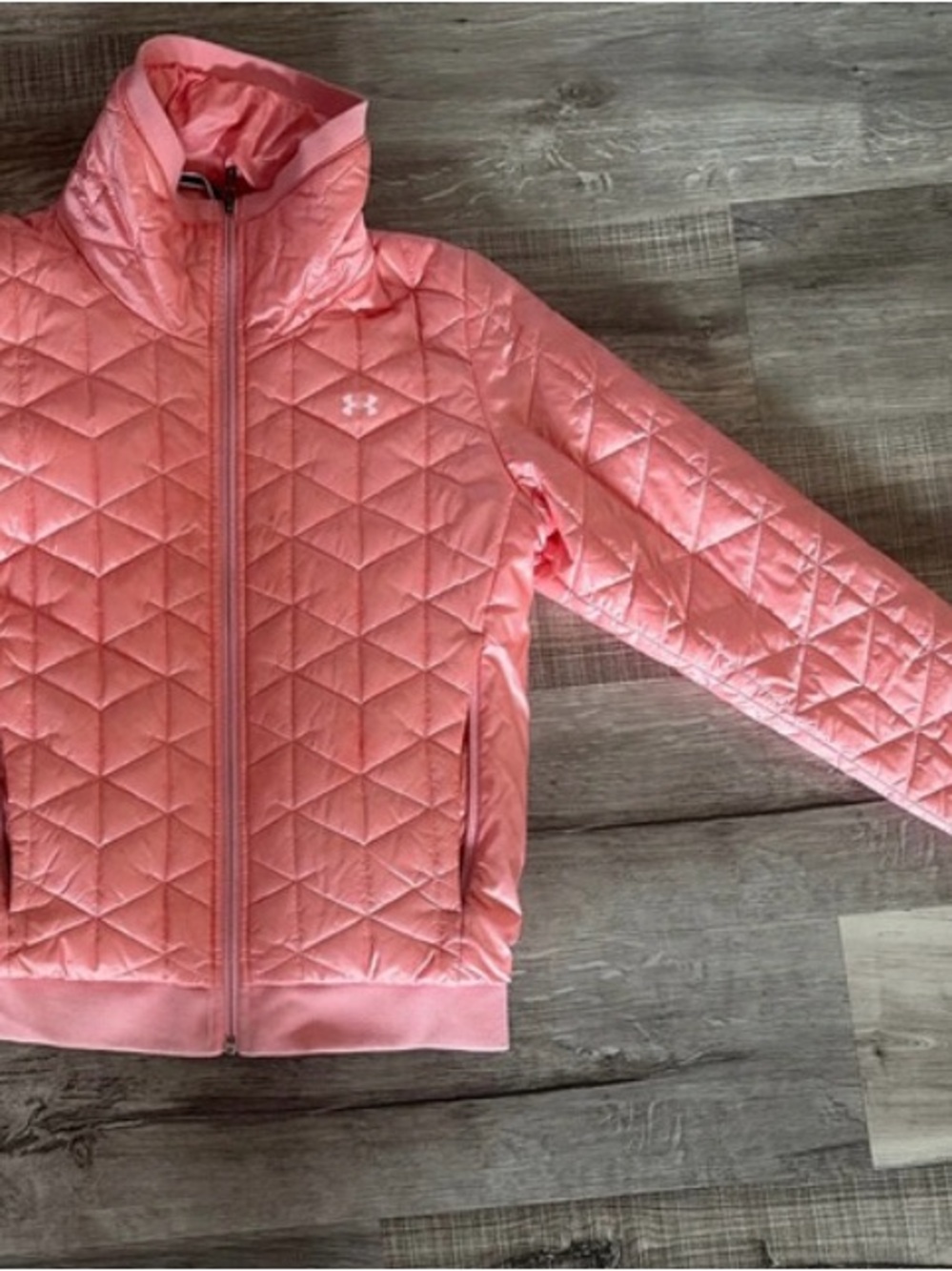 UNDER ARMOUR PERFORMANCE JACKET UA MEDIUM CORAL NWOT